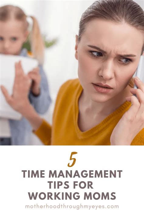 Mom Time Management Tips