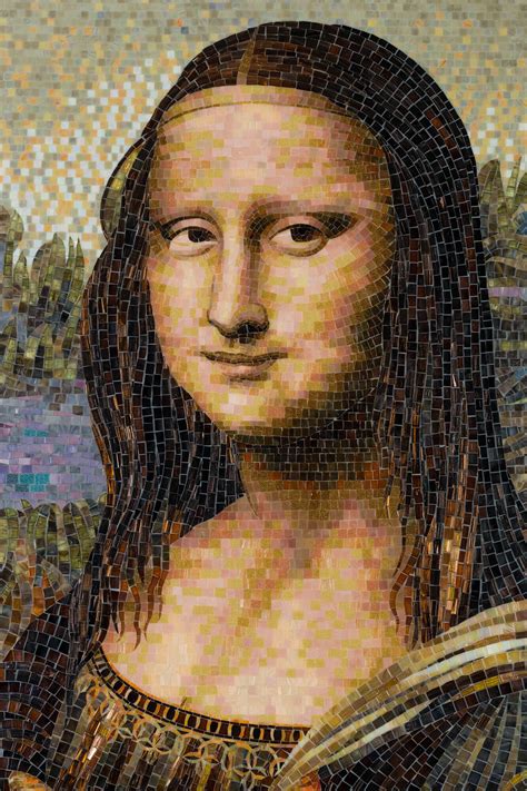 Mona Lisa Mosaic