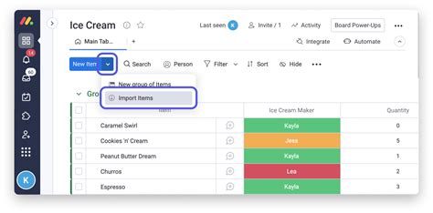 Monday.com Excel Data Import