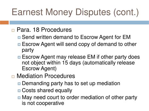 Image of money order dispute