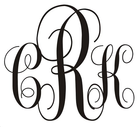 Monogram Stencils