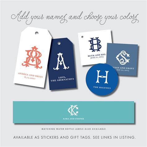 Monogram Tag