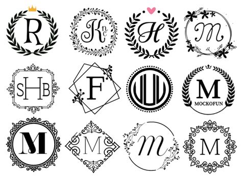 Monogram Template