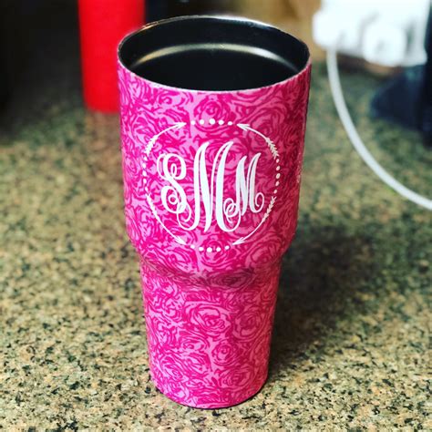 Monogram with Graphics Tumbler