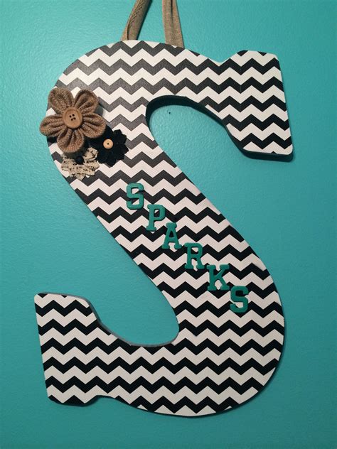 Monogrammed Door Decs