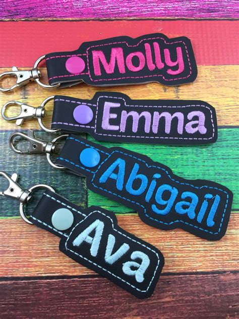 Monogrammed Name Tag