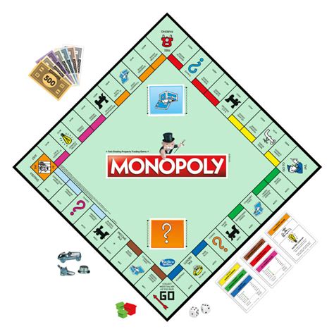 A classic Monopoly board game