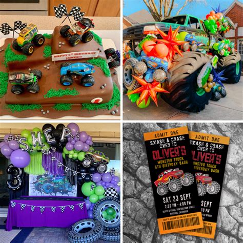 Monster Truck Party Activities