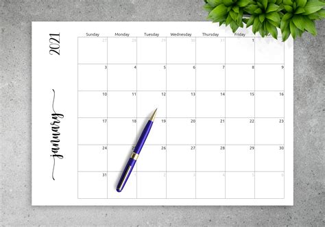 Monthly Planner Template 10