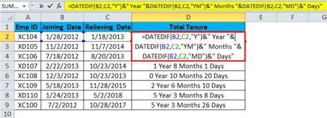 Months between dates