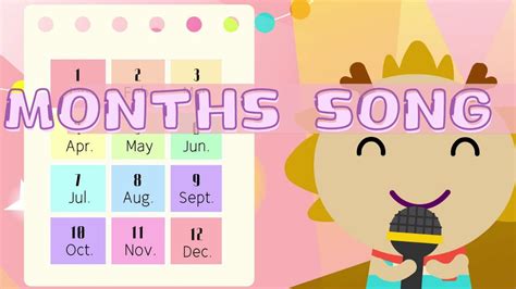 Months of the year song