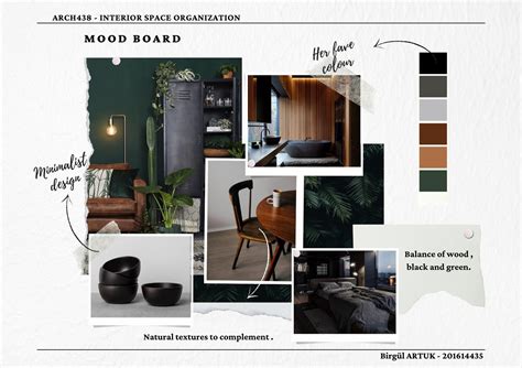 Mood board template