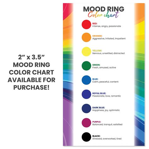 Mood Ring Color Chart 5