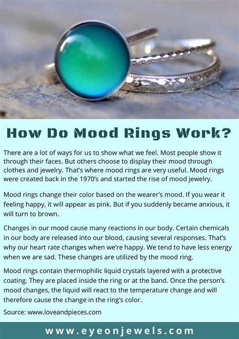 Mood Ring Science