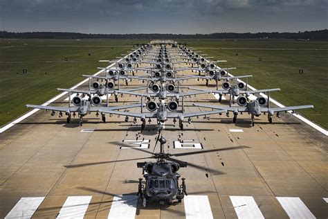 US Air Force aircraft taking off from Moody Air Force Base