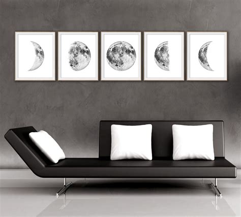 Moon Phase Wall Art