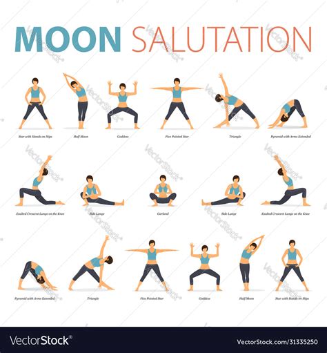 Moon Salutation Pose 1