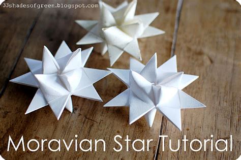 Moravian star tutorials