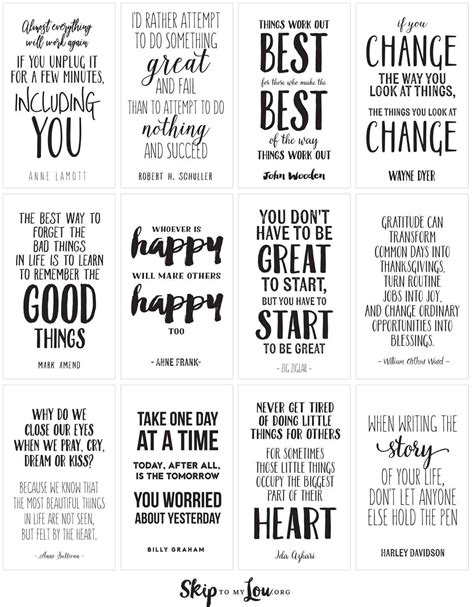 Morning printable inspiration