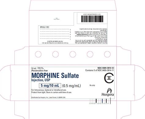 Morphine Sulfate Administration Example 3