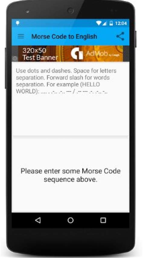 Morse Code Apps for Android