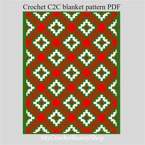 Mosaic Crochet C2C Patterns