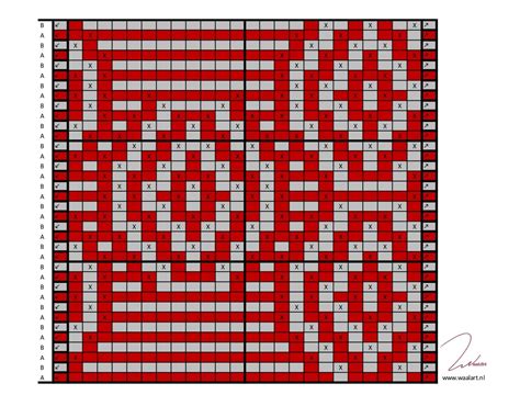 Mosaic Crochet Chart