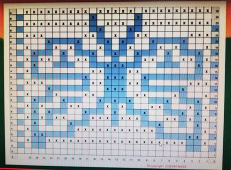 Mosaic Crochet Pattern Charts