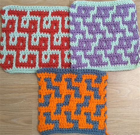 Mosaic crochet pattern example 5