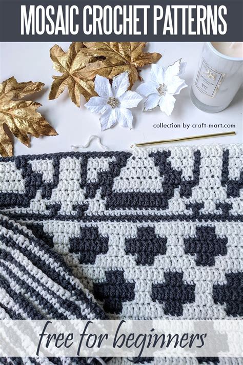 Mosaic Crochet Patterns for Beginners