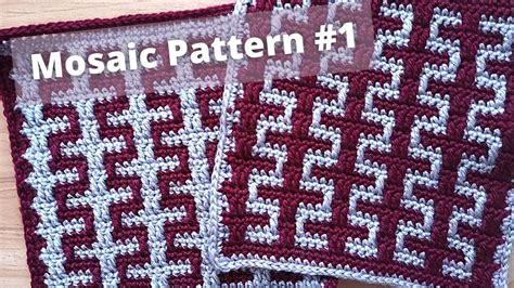 Mosaic Crochet Step-by-Step