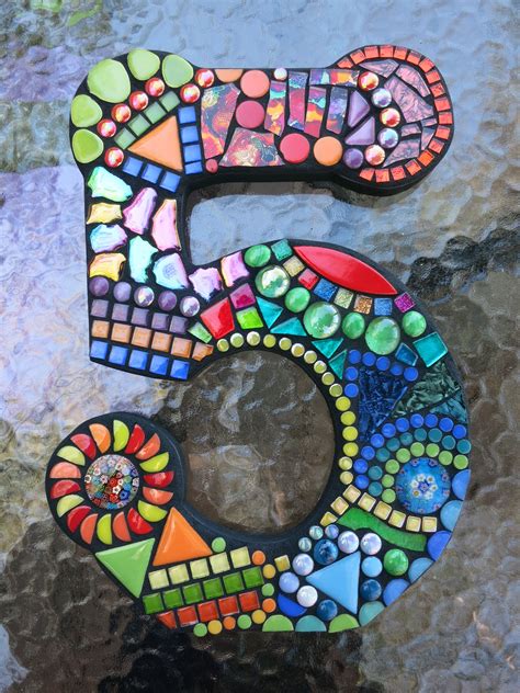 Mosaic Alphabet Template