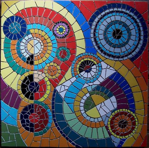 Abstract Mosaic Pattern