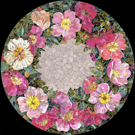 Floral Mosaic Pattern