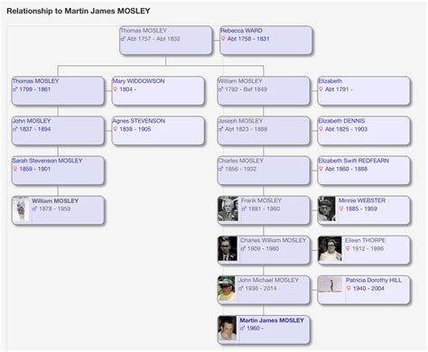 Moseley Family History