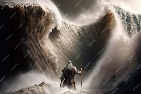 Moses Parting the Red Sea