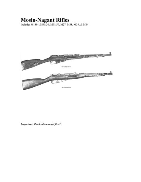 Maintaining the Mosin Nagant