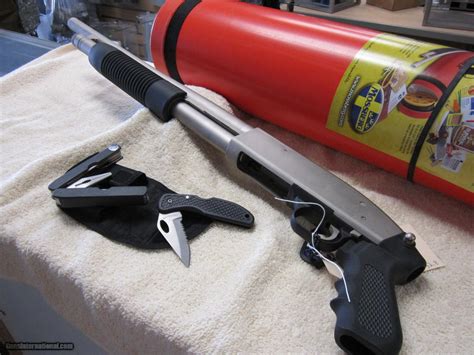 Mossberg 500 shotgun in a survival scenario