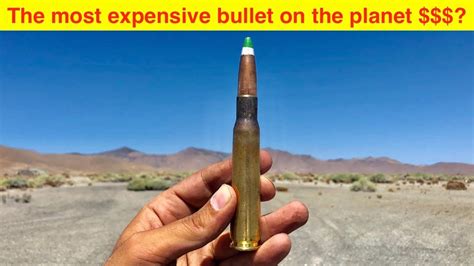 The most expensive bullet ever made