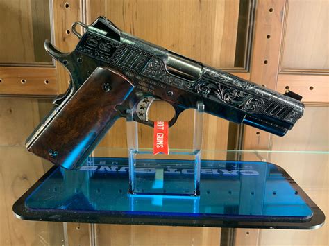 Image of a luxurious gun display case