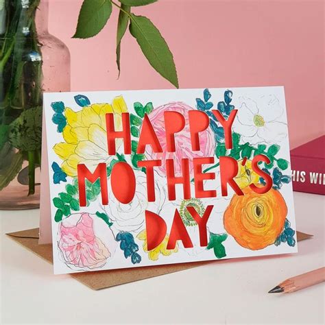 Handmade Mother's Day card ideas