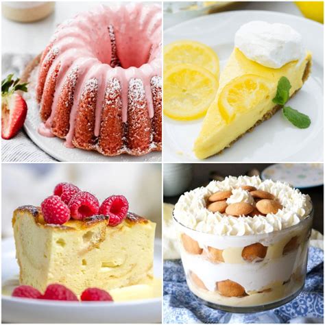 Mother's Day Desserts