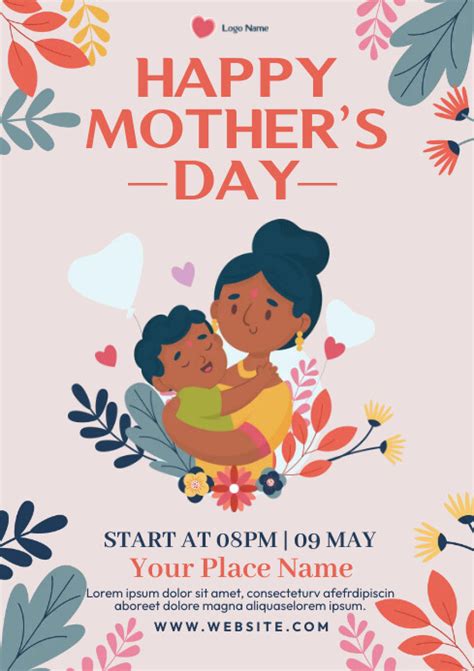 Mother's Day Flyer Template Design Ideas 4