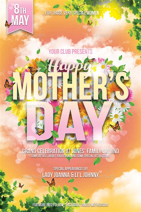 Mothers Day Flyer Templates