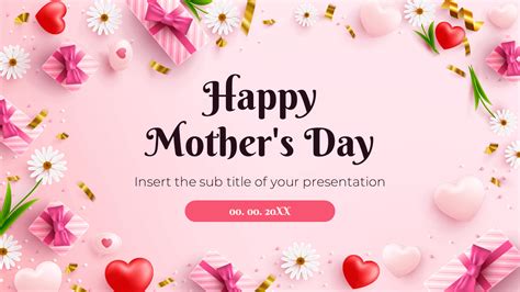 Mother's Day Presentation Ideas