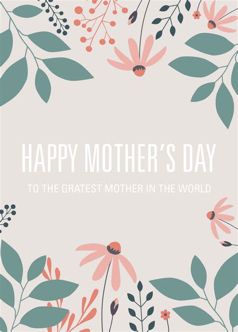 Mothers Day printable templates