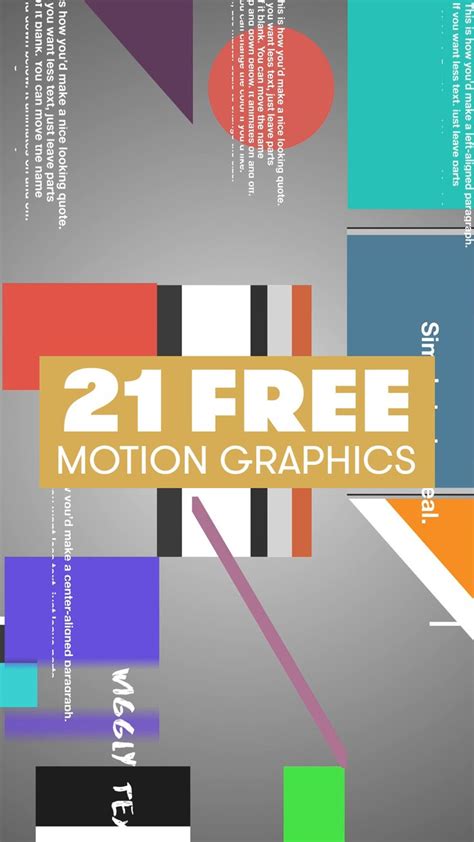 Motion Graphic Template 3