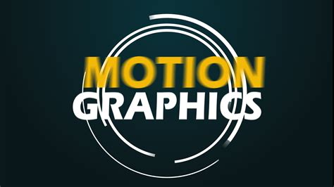 Motion Graphics Logo Template