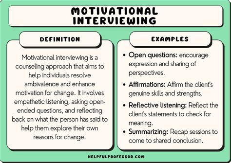 Motivational Interviewing Technique