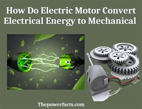 Motor mechanical energy